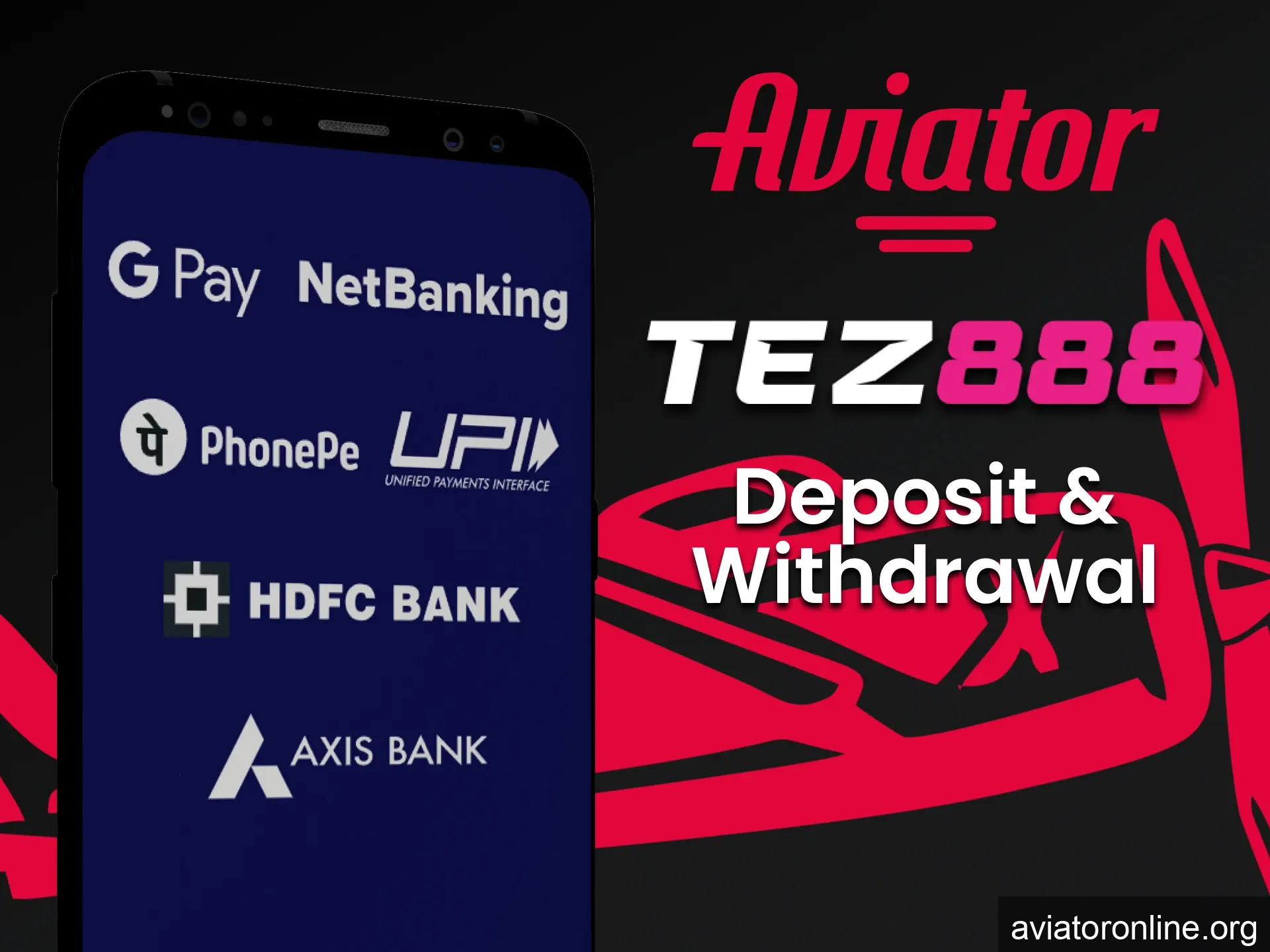 Learn how to transact using the Tez888 app to play Aviator.