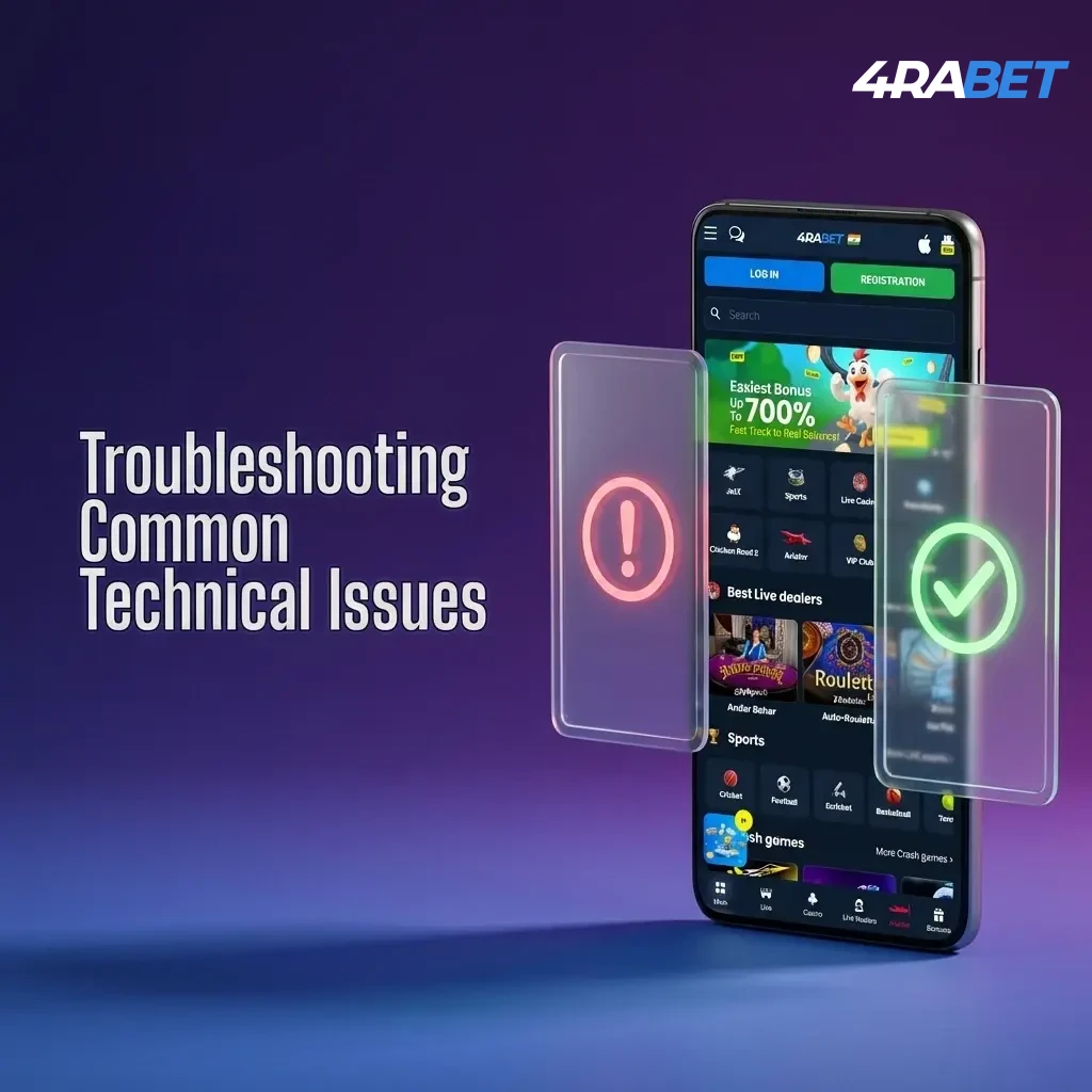 Troubleshooting common technical issues and solutions for app crashes, login errors, lag, and delayed deposits.